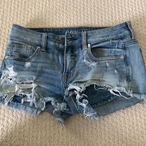 American eagle denim shorts